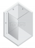 NEW TRENDY Kabina prysznicowa walk-in 140x200 NESTA COPPER BRUSHED K-1753